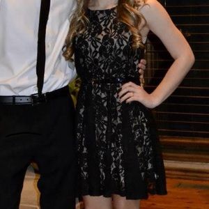 Free people lace overlay dress